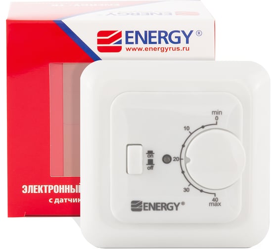 Терморегулятор ENERGY TK 04 с датчиком 00000015848