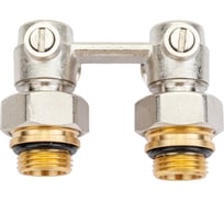 Узел нижнего подключения радиатора DN.ru 1/2x3/4 прямой D220-02196