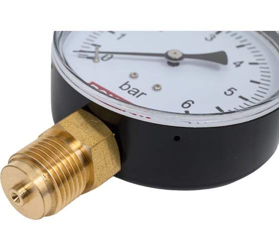 Манометр ROMMER радиальный корпус dn 80 мм 1/2" , 0...6 бар, кл.2.5 rim-0010-800615 RG00929SFN3V7H