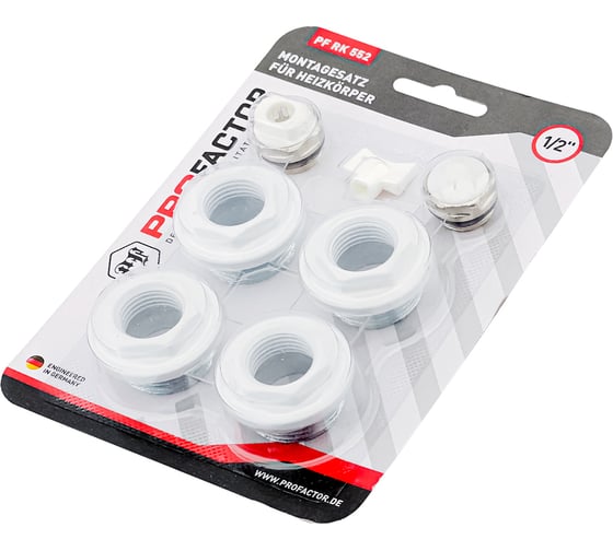 Комплект для монтажа радиатора PROFACTOR 1/2" PF RK 552