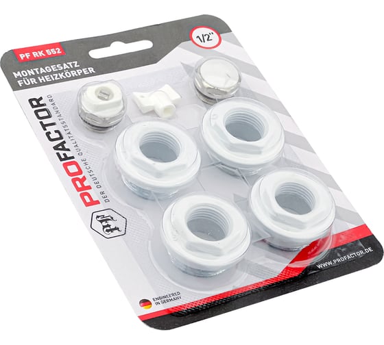 Комплект для монтажа радиатора PROFACTOR 1/2" PF RK 552