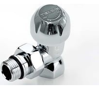 Настроечный клапан Tiemme угловой 1/2" (хром) 3330001 / 3336C0404
