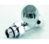 Настроечный прямой клапан Tiemme 1/2" (хром) 3330012 / 3335C0404