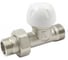 Настроечный прямой клапан Tiemme 1/2"х1/2"(16) (хром) 3330021 / 3330N0404 1