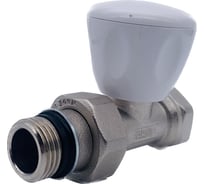 Регулировочный прямой клапан Tiemme 1/2" New Excel (с уплотн. кольцом) 3260045 / 3265