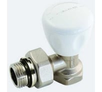 Регулировочный угловой клапан Tiemme 1/2" New Excel (с уплотн. кольцом) 3260040 / 3266