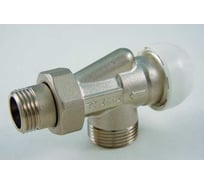 Термостатический угловой клапан Tiemme 1/2"х3/4"(18) осевой 3310007