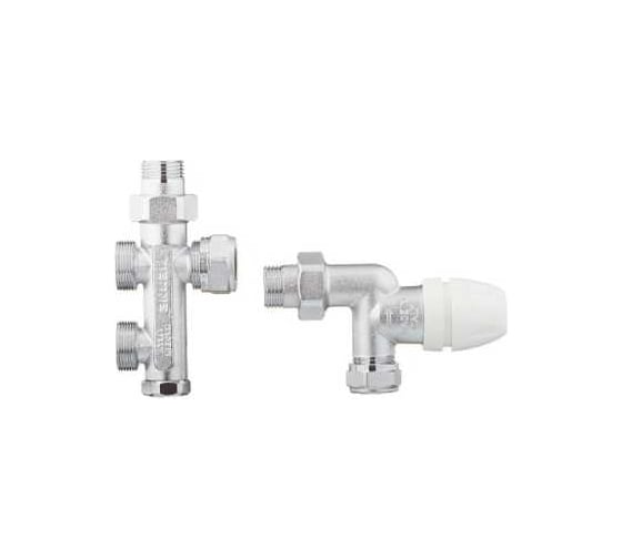 Терморегулирующий комплект для однотрубной системы Tiemme 1/2"хМ24х19 3375KIT