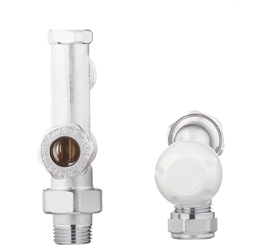 Терморегулирующий комплект для однотрубной системы Tiemme 1/2"хМ24х19 3375KIT
