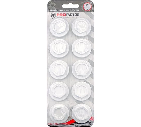 Пробка радиаторная левая глухая PROFACTOR 1"S PF RP 557L