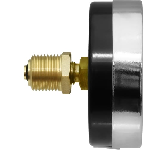 Термоманометр аксиальный MPF 10 Бар, темп. 120 гр., 1/2" нар. резьба ИС.161750