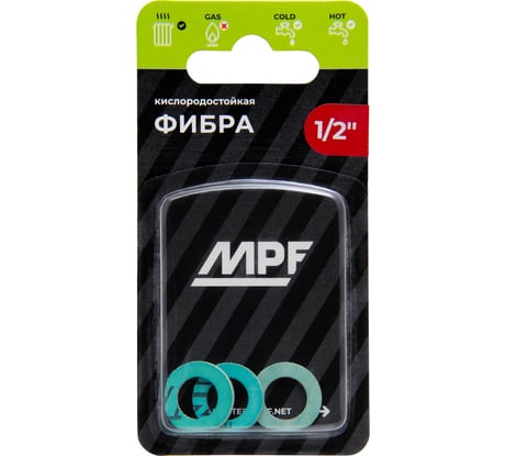 Прокладка из фибры MPF 1/2", 3 шт ИС.131248