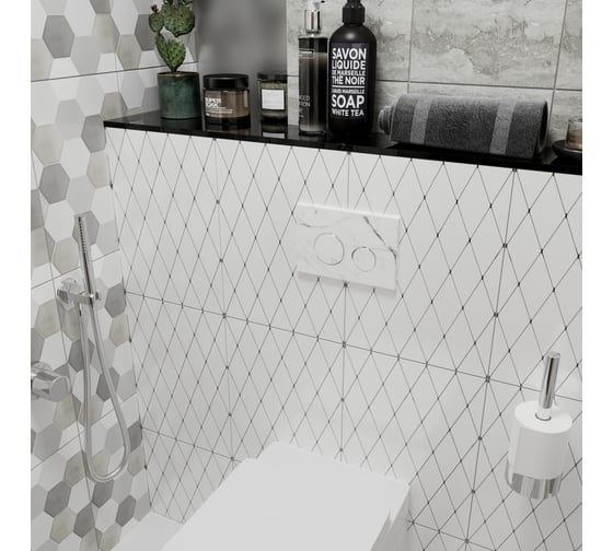 Инсталляция для приставного унитаза в комплекте 3 в 1 Lavinia Boho RelFix 77030082