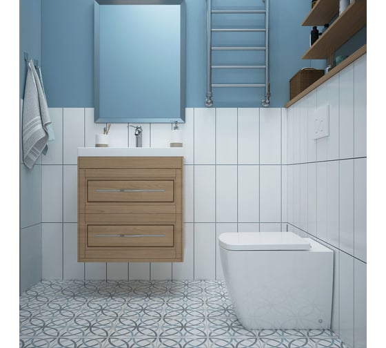 Инсталляция для приставного унитаза в комплекте 3 в 1 Lavinia Boho RelFix 77030058