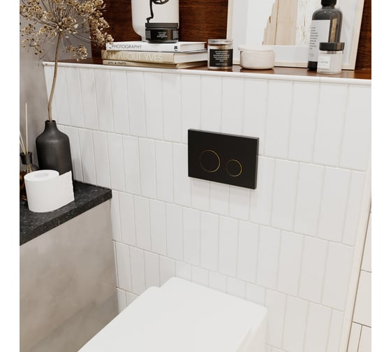 Инсталляция для приставного унитаза в комплекте 3 в 1 Lavinia Boho RelFix 77030077
