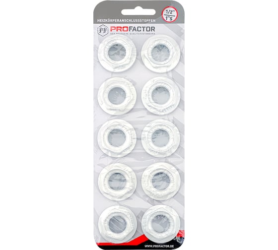 Футорка PROFACTOR радиаторная левая 1/2" х 1"S PF RB 555L
