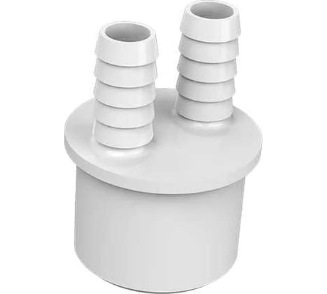 Адаптер для подключения слива с двумя отводами ORIO вход 14/14мм, выход 40мм А-1442