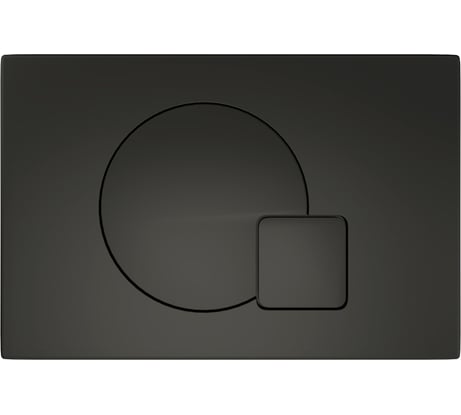 Клавиша смыва Teymi Ellie, двойной смыв, черный матовый T70023BM ЦБ-00268265