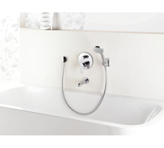 Излив для ванны HANSGROHE 13414000 E/S 147 мм 00000007283