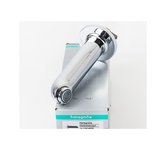 Излив для ванны HANSGROHE 13414000 E/S 147 мм 00000007283