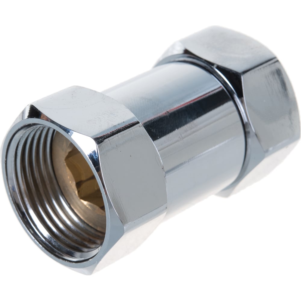 Соединение для полотенцесушителя прямое MasterProf 1\" в/в хром ИС ...