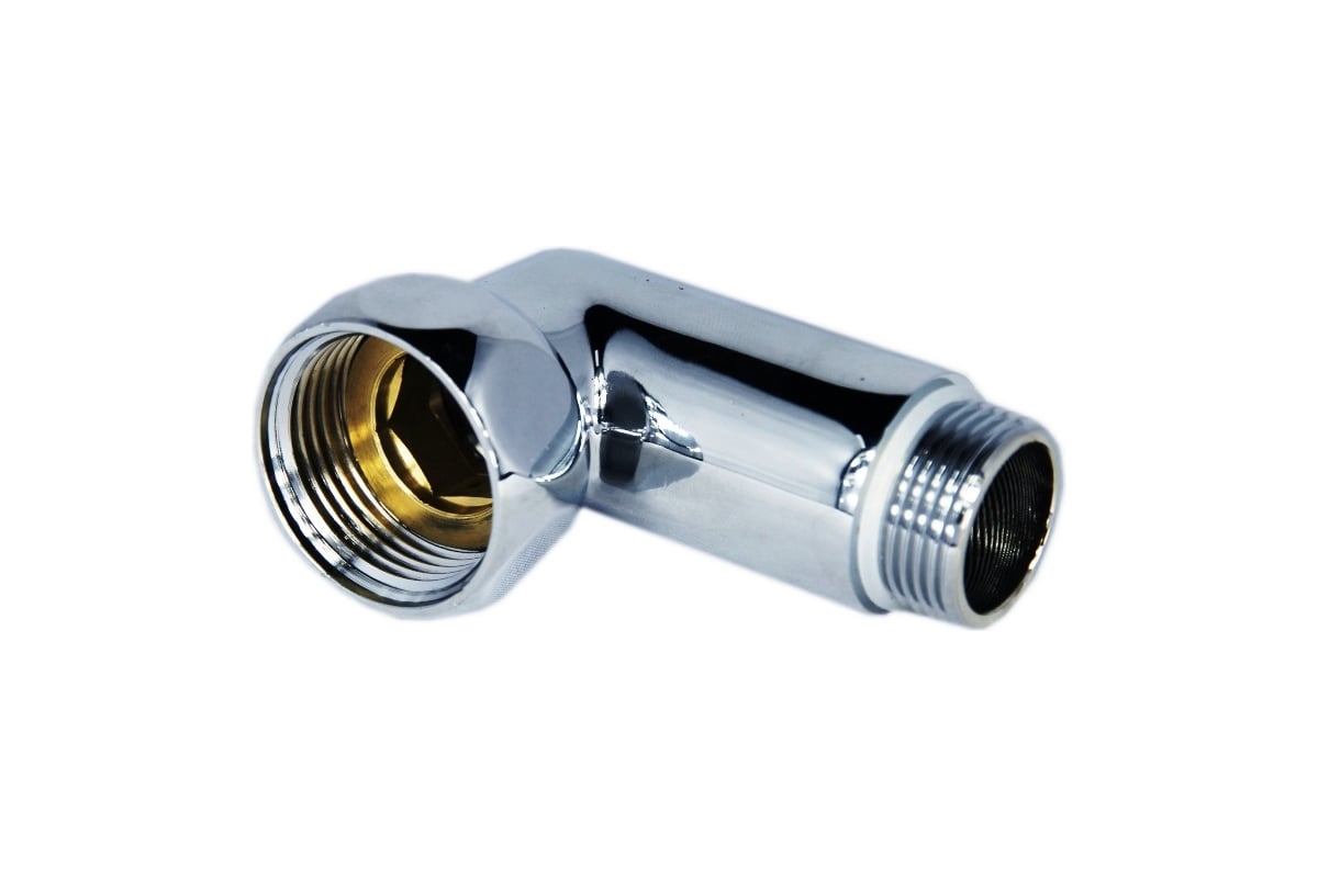 Угловое соединение для полотенцесушителя MasterProf 1\" х 3/4\" в/н хром ...