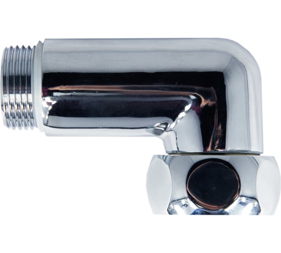 Угловое соединение для полотенцесушителя MasterProf 1" х 3/4" в/н хром ИС.050046