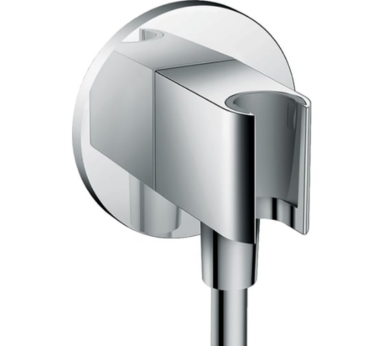 Шланговое подсоединение HANSGROHE 26487000 с держателем душа Fixfit Porter S 00000044169