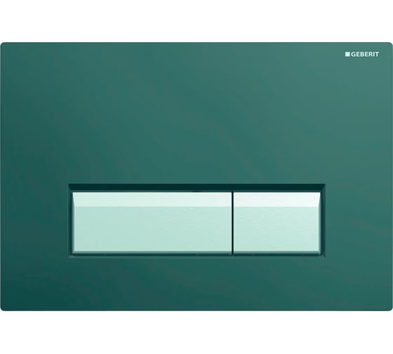 Клавиша GEBERIT 115.600.KR.1 Sigma 40 NEW к 111.370 кнопка аллюминий/рамка черная 00000004659