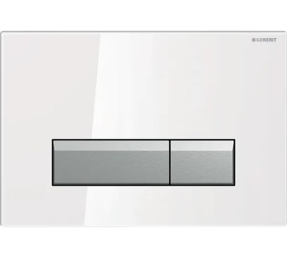 Клавиша GEBERIT 115.600.KQ.1 Sigma 40 NEW двойн., смыв к 111.370 00000004658 1