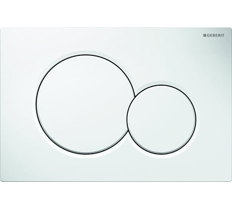 Клавиша GEBERIT 115.770.11.5 Sigma 01 к 111.300/350/361/362/380/390/796 белая 00000024728