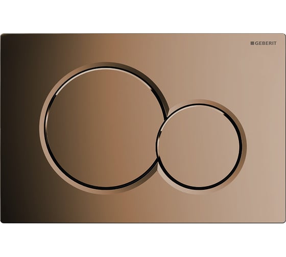 Клавиша GEBERIT 115.770.DT.5 Sigma 01 латунь 00000024788