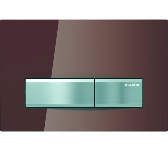 Клавиша GEBERIT 115.788.SQ.5 Sigma 50 двойной смыв 00000030738 1