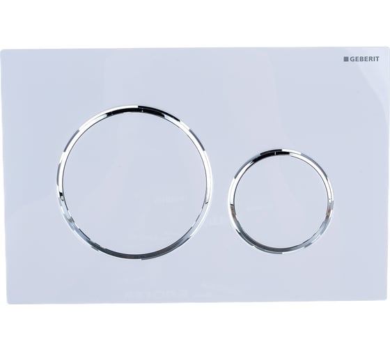 Клавиша смыва GEBERIT 115.882.KJ.1 Sigma 20, двойной смыв 00000047376 1
