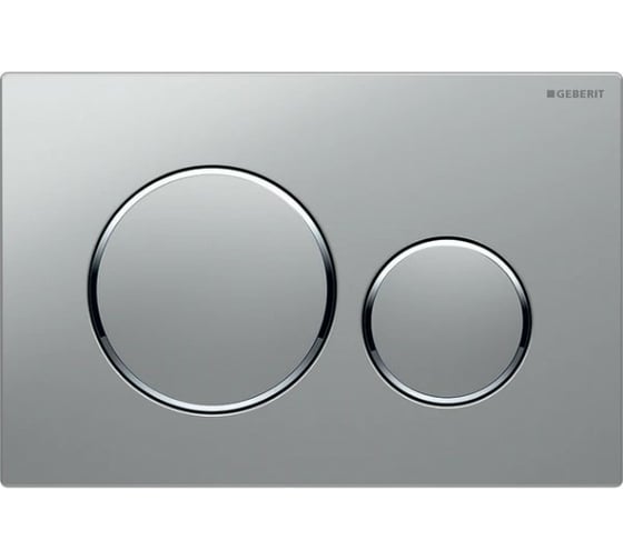 Клавиша смыва GEBERIT 115.882.KN.1 Sigma 20, двойной смыв хр.мат/мат/гл 00000047518 1