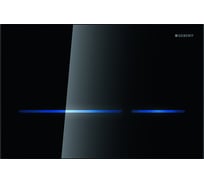 Сенсорная кнопка смыва GEBERIT 116.090.SG.1 Sigma 80 для унитаза UP320 чёрное стекло 00000025295