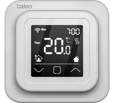 Терморегулятор Caleo C927 WIFI встраиваемый, цифровой, программируемый, 3,5 кВт (белый) 0К-00000863