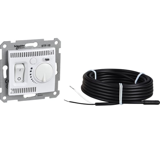 Регулятор теплого пола Systeme Electric Sedna Белый 10А SE SDN6000321