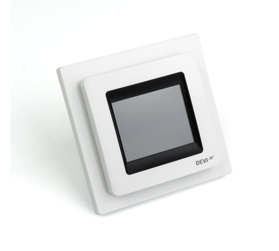 Терморегулятор DEVIreg™ Touch с комбинацией датчиков, полярно-белый, 16А DEVI 140F1071