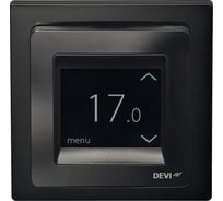 Терморегулятор DEVIreg™ Touch с комбинацией датчиков, черный, 16А DEVI 140F1069