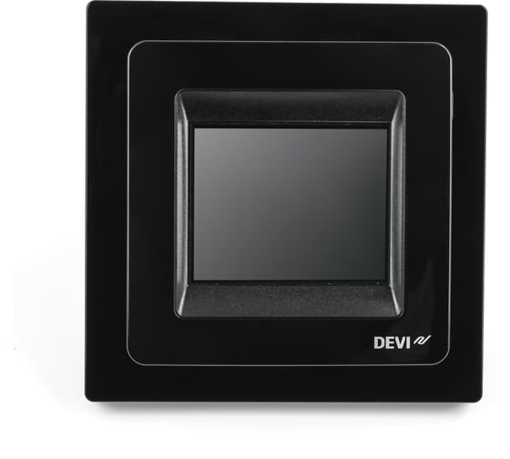 Терморегулятор DEVIreg™ Touch с комбинацией датчиков, черный, 16А DEVI 140F1069