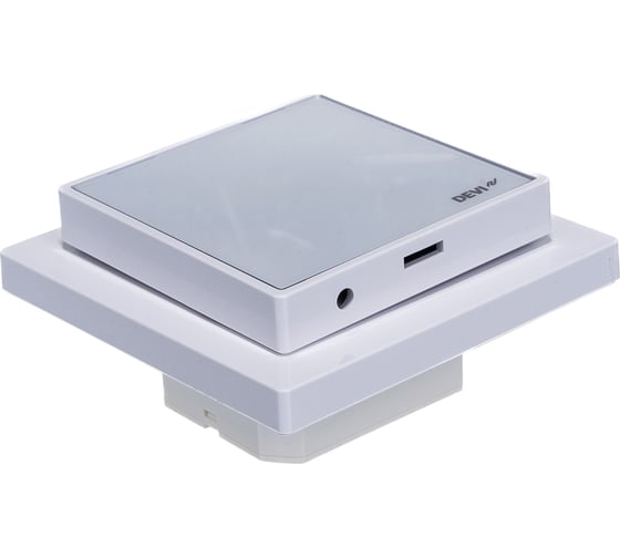 Терморегулятор DEVIreg™ Smart интеллектуальный с Wi-Fi, полярно-белый, 16А DEVI 140F1140