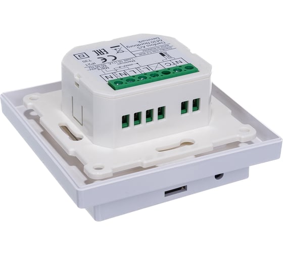 Терморегулятор DEVIreg™ Smart интеллектуальный с Wi-Fi, полярно-белый, 16А DEVI 140F1140