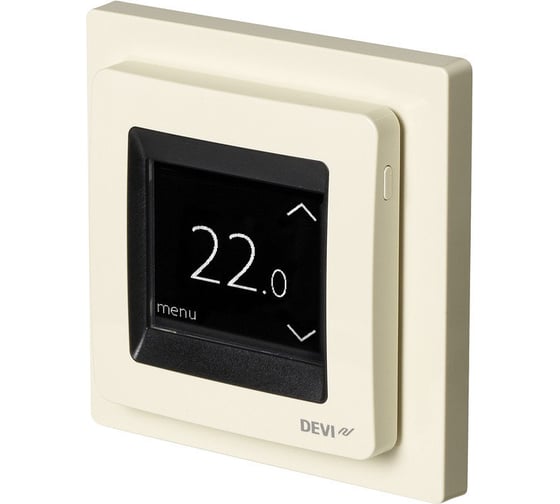 Терморегулятор DEVIreg™ Touch с комбинацией датчиков, бежевый, 16А DEVI 140F1078