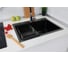 Коландер раздвижной для кухонной мойки Alcora black 2015127B 5