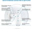 Латунные угловые запорные кран-вентили для подключения смесителя Wellsee Drainage System 182150001 2