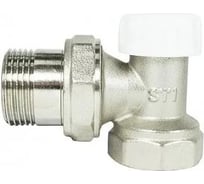 Запорный угловой клапан STI 1/2" 00000003165