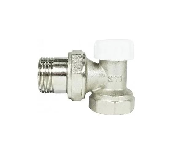 Запорный угловой клапан STI 1/2" 00000003165