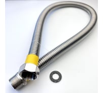 Сильфон для газа в оплетке TUBOFLEX ПВХ 3/4", 1,0 м, ВР/НР 4829787