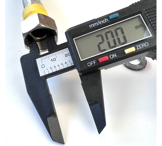 Сильфон для газа TUBOFLEX  в оплетке ПВХ, 1/2", 0,4 м, ВР/ВР 4829374